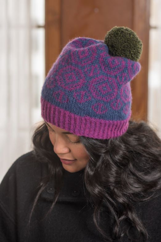 A Berroco Vento Pattern - Fernanda Hat  (PDF)