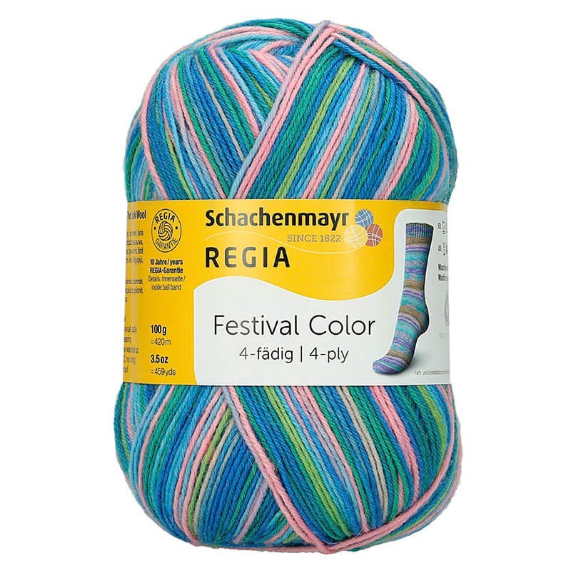 HERE hotsell NOW !! S2: Regia Sock Yarn Celebration full set 8 skeins 75% wool 25 nylon 100 grams 462 yards superwash fingering