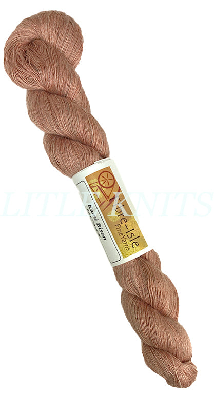 Fibre Isle Kami Bison - 2 ply - Rose Citrouille