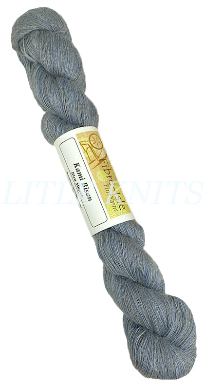 Fibre-Isle Kami Bison - 2 ply - Bleu Mauve