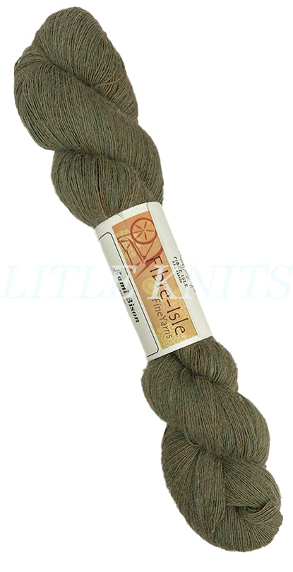 Fibre-Isle Kami Bison - 2 ply - Olive