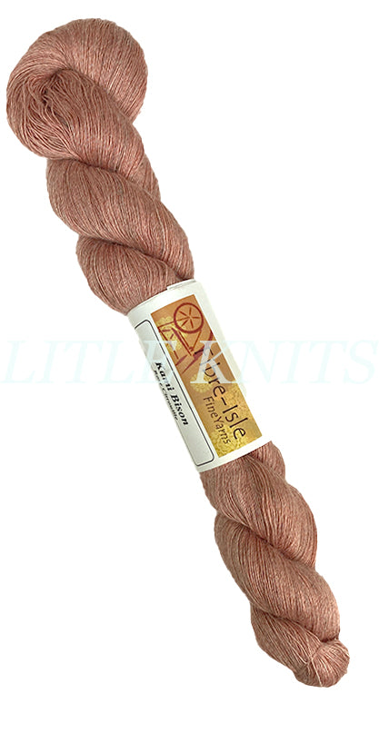 Fibre-Isle Kami Bison - Single-Ply - Rose Citrouille