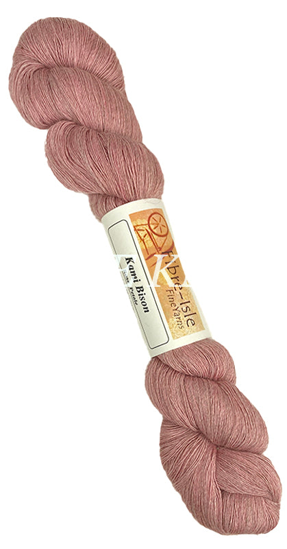 Fibre-Isle Kami Bison - 2 ply - Rose Petale