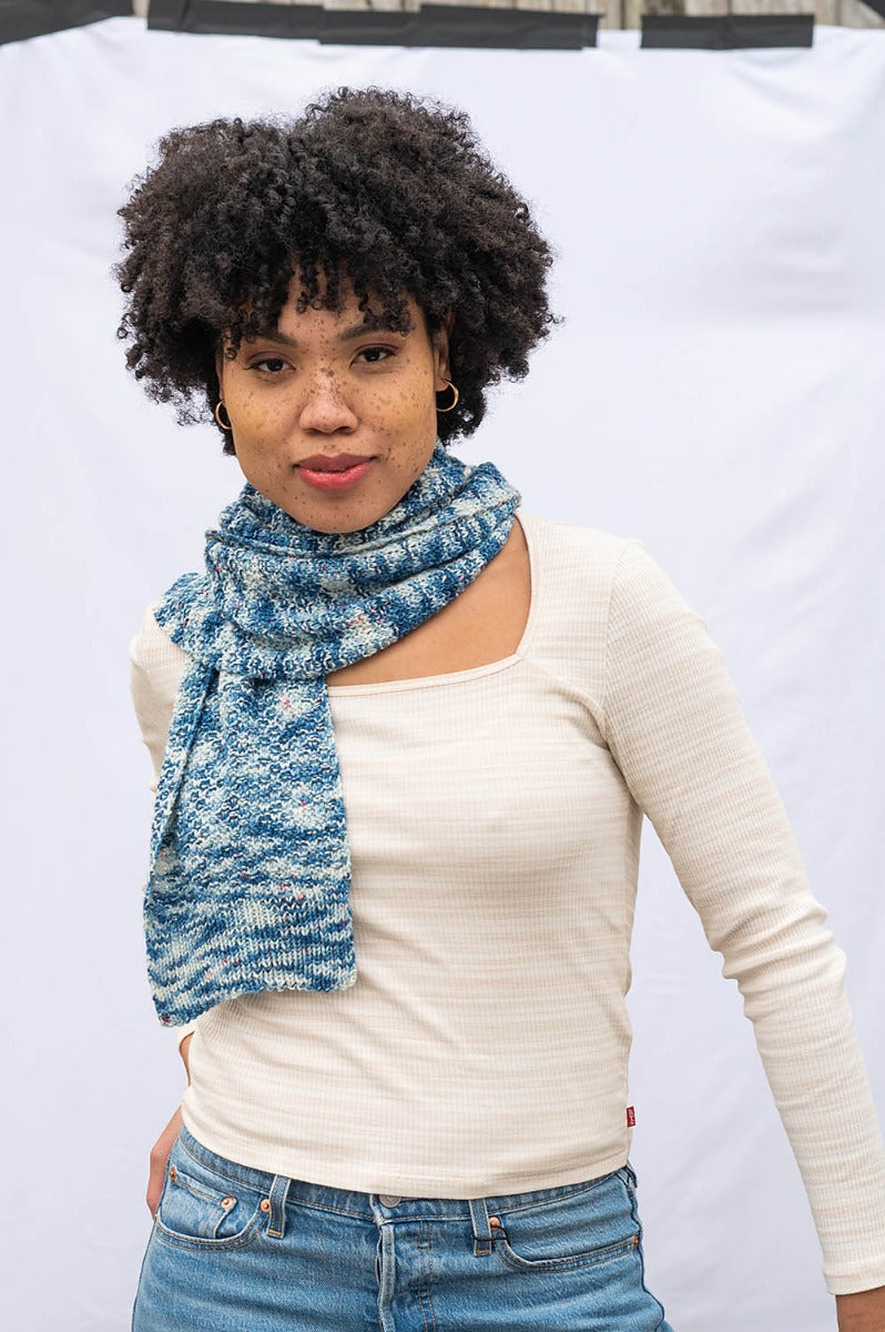 A Berroco Fika Pattern - Fairmount Scarf (PDF File)