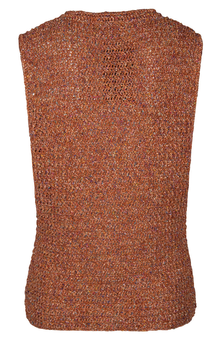 A Lana Grossa About Berlin Spotty Crochet Pattern - #24 Vest (PDF)