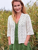 A Juniper Moon Findley DK Pattern - Filippa Jacket (Crochet) (PDF)