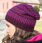 A Berroco Ultra Alpaca Light Pattern - Fishbones (PDF File) hat knitting pattern sale at Little Knits