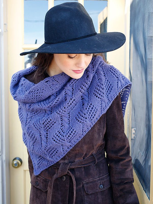 A FREE Berroco Shawl Knitting Pattern - Fleming (PDF)