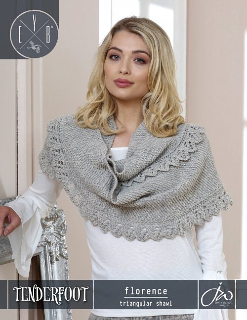 A Queensland Tenderfoot Pattern - Florence Shawl (PDF)