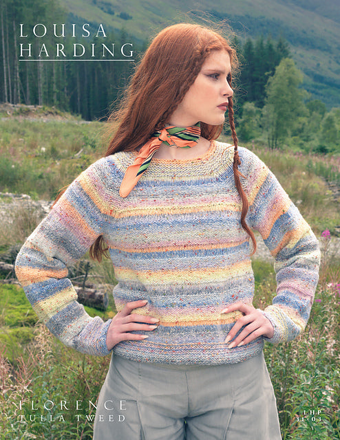 A Louisa Harding Tulla Tweed Pattern - Florence (PDF)