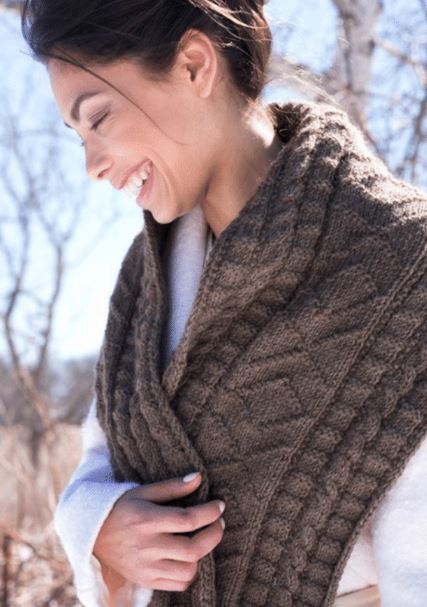 A Berroco Ultra Alpaca Natural Pattern - Florine (PDF File)