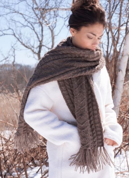 A Berroco Ultra Alpaca Natural Pattern - Florine (PDF)