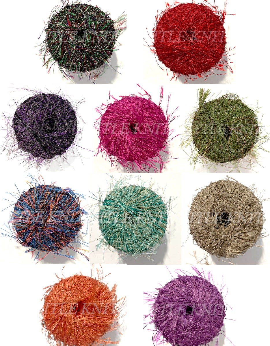 KFI Flutter - MYSTERY BAG (TEN Skeins, 4/3/3 OR 2 skeins of 5 dif. colors)