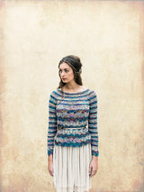 A Louisa Harding Noema Pattern - Flutterby - Free with Purchases of 6 Skeins of Noema (Print Pattern)