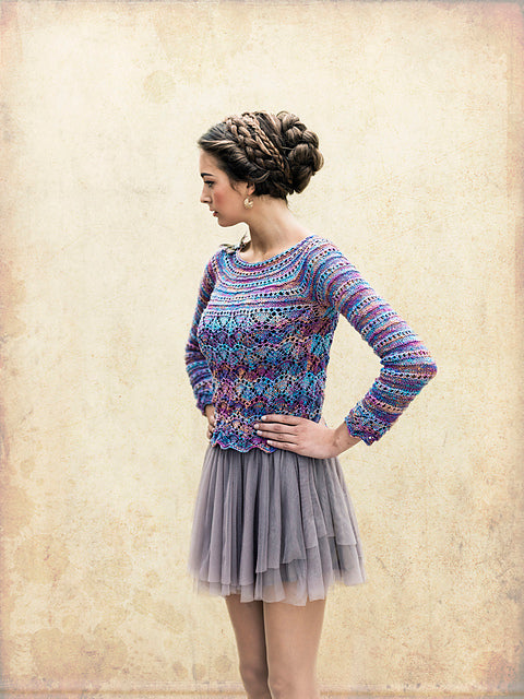 A Louisa Harding Noema Pattern - Flutterby (PDF)