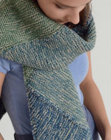 An Ella Rae DK Merino Superwash Pattern - Forrest Scarf (PDF File)