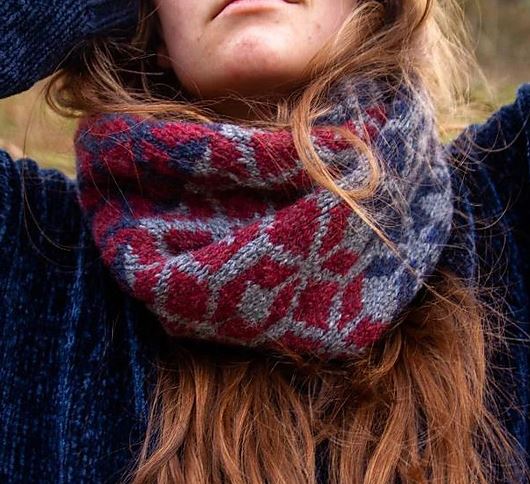 Foxy's Snood - An iinouiio DK Pattern (PDF File)