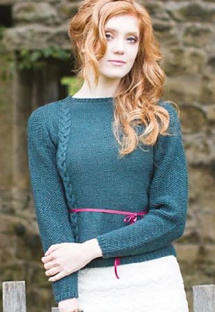 Illustrious - Elizabeth Braid Cable Jumper - FREE PATTERN LINK TO DOWNLOAD IN DESCRIPTION (No Need to add to Cart)