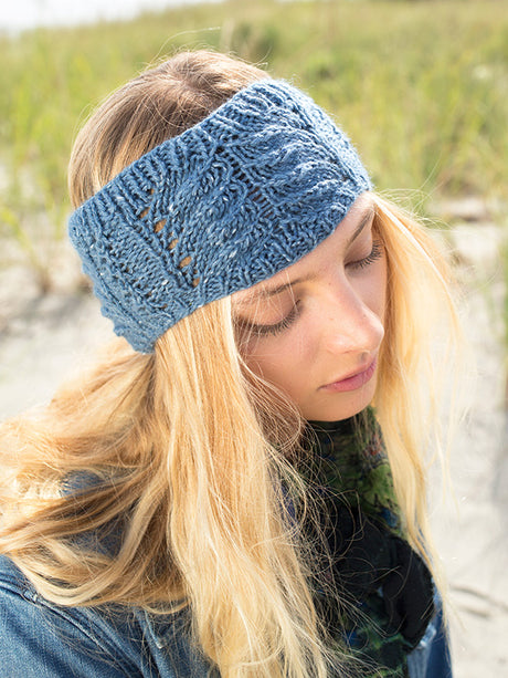 Free headband knitting pattern at Little Knits