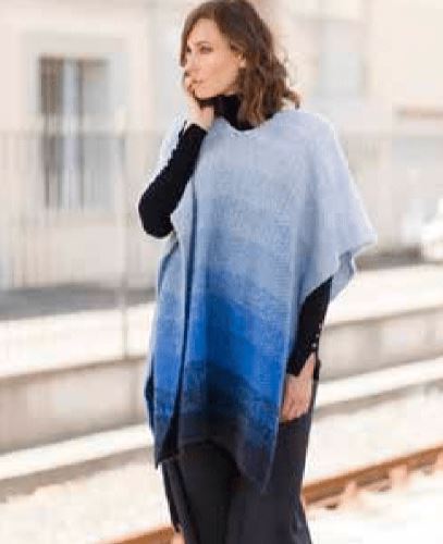 A Gedifra Soffio Pattern - Poncho G0198 (PDF)