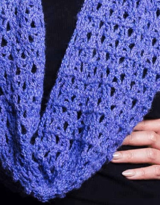 A Juniper Moon Farm Herriot Fine Pattern - Gaia Crochet Infinity Cowl (PDF)