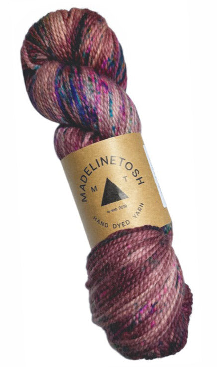 Madelinetosh Farm Twist - Garnet Flecks