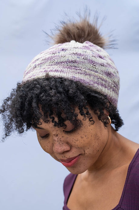 A Berroco Fika Pattern - Germantown Hat & Mitts (PDF)