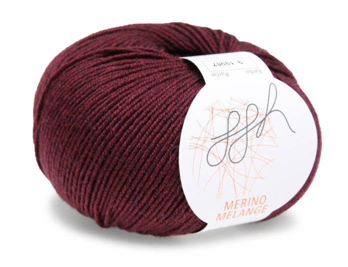 GGH Merino Melange - Wine (Color #09)