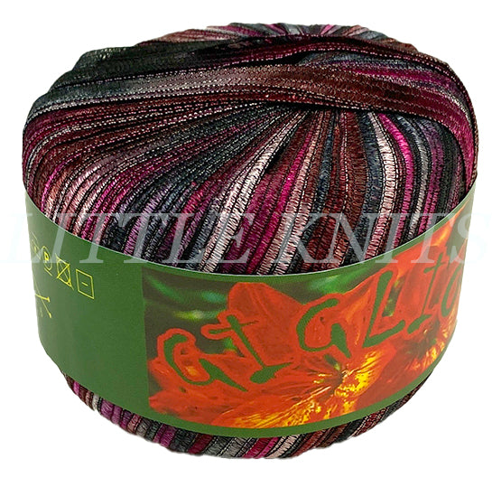 Knitting Fever Giglio - Shimmering Pinks, Purples, Magentas & Burgundy (Color #41) - FULL BAG SALE (5 Skeins) - 80% OFF SUPER SALE!