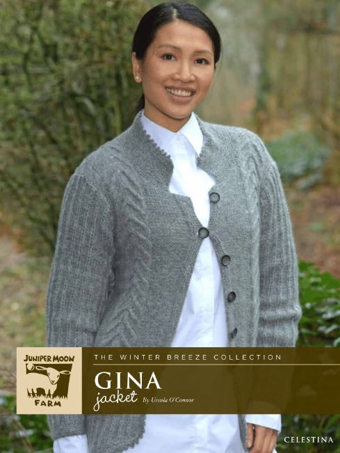 A Juniper Moon Celestina Pattern - Gina Jacket (PDF File)