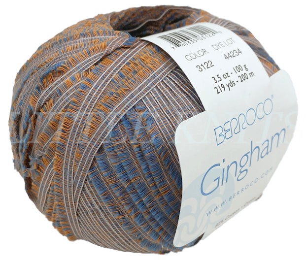 Berroco Gingham - Dijon (Color #3122) - BIG 100 GRAM SKEINS