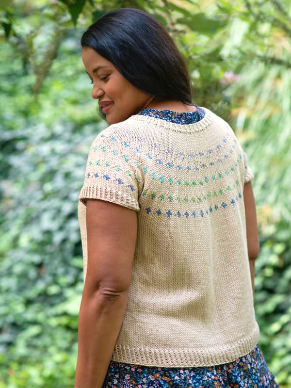 A Berroco Modern Cotton & Summer Sesame Pattern - Gioia (PDF)