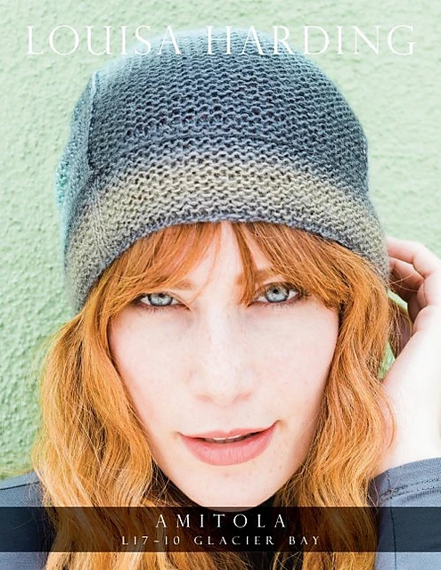 A Louisa Harding Amitola Pattern - Glacier Bay Beanie (PDF)