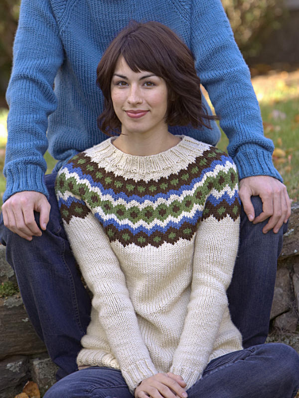 A FREE Berroco Pattern - Glarna Pullover (PDF)