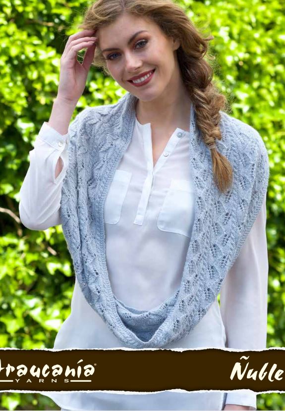 A Nuble Pattern - Glenda Cowl (PDF) - FREE WITH ORDERS OF 6 SKEINS OF NUBLE (ONE FREE PATTERN PER ORDER)