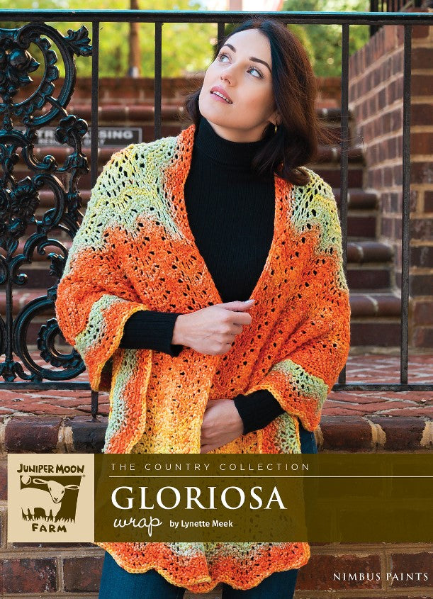 A Juniper Moon Nimbus Paints Pattern - Gloriosa Wrap (PDF)