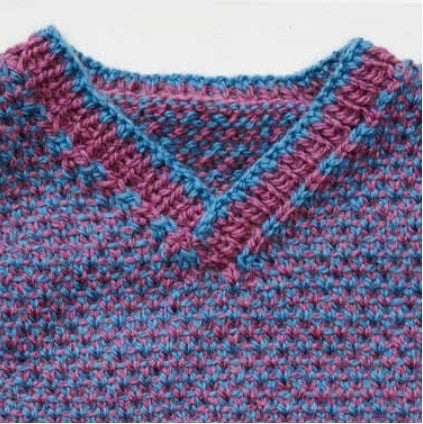 A Juniper Moon Bluefaced Leicester Pattern - Glynne Kids Sweater (PDF)