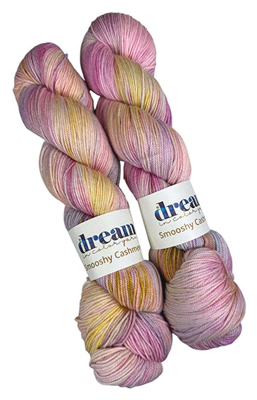 Smooshy with Cashmere - Gold & Kisses (2 SKEINS)