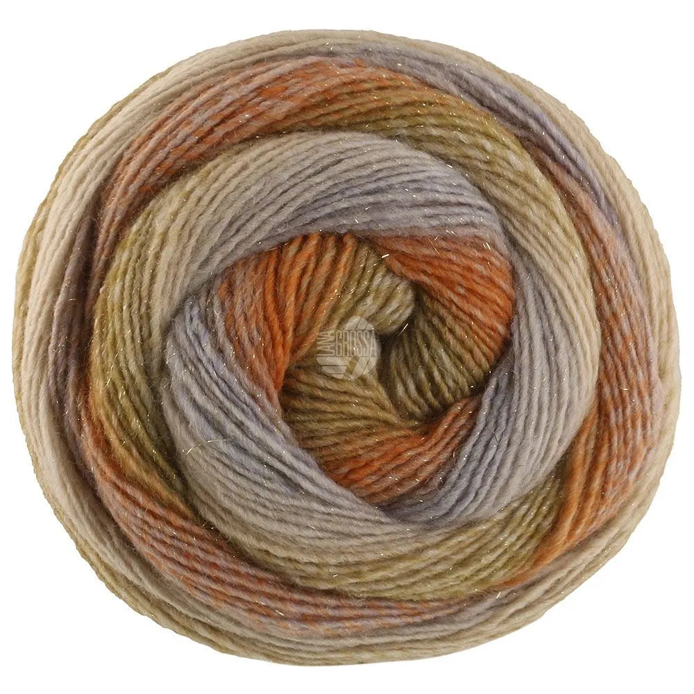 Lana Grossa Gomitolo Gala - Cornucopia (Color #4028) - BIG 200 GRAM CAKES