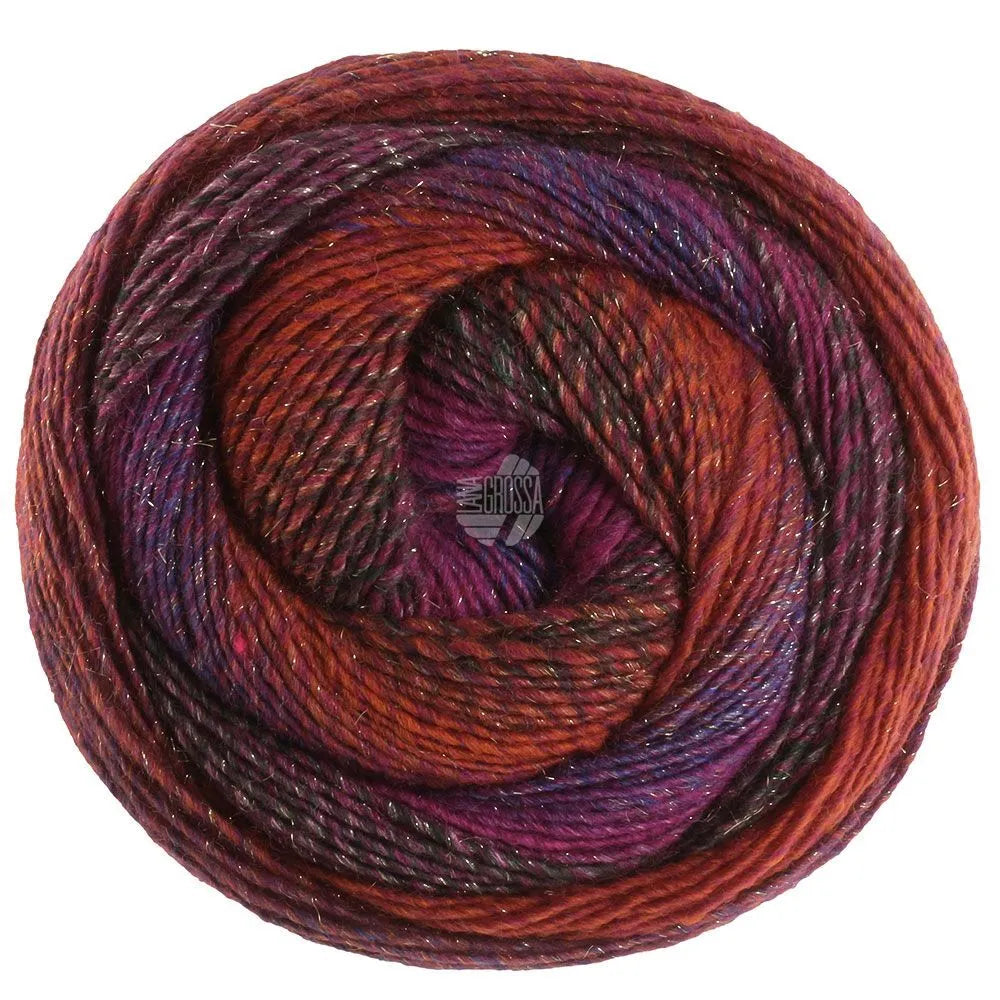 Lana Grossa Gomitolo Gala - Blast Off (Color #4029) - BIG 200 GRAM CAKES