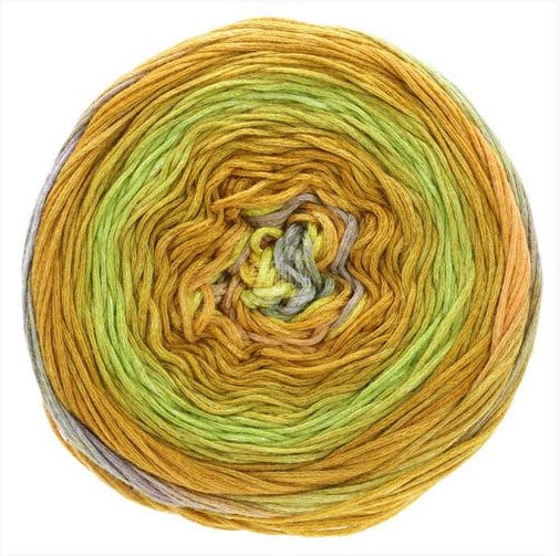 Lana Grossa Gomitolo Felice - Golden Sunshine (Color #715) - BIG 150 GRAM CAKES