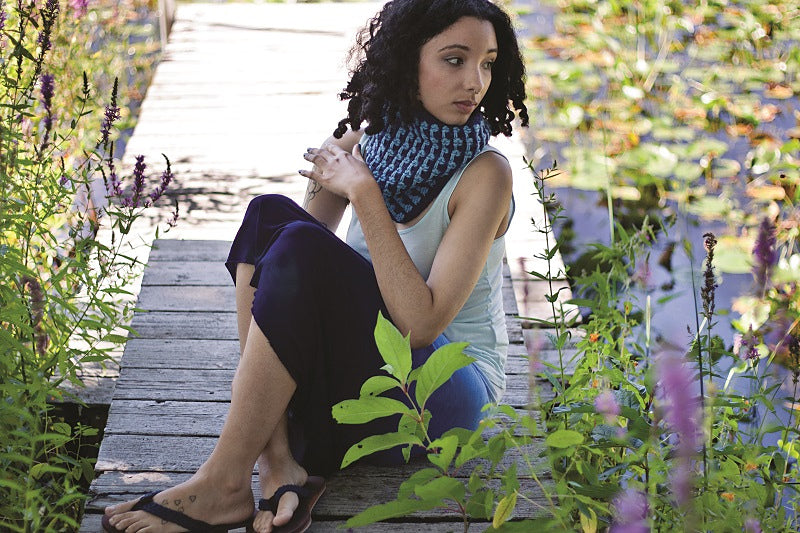 A Malabrigo Worsted Pattern - Gotita Cowl (Print Copy)
