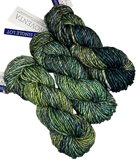 Malabrigo Noventa One of a Kind Bag - Green Dream (3 SKEINS)