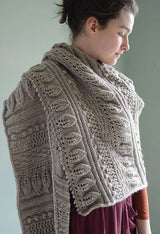 A Berroco Ultra Alpaca Pattern - Greenwood Shawl (PDF)