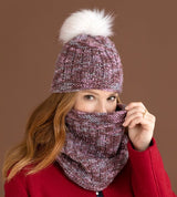 Greta Hat and Cowl - Free with Purchases of 2 Skeins of Painted Clouds (PDF File)