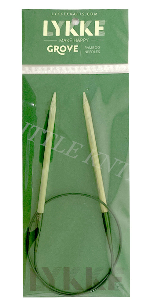 LYKKE Grove 16 Inch Circular Wooden Needle - US 6 (4mm)