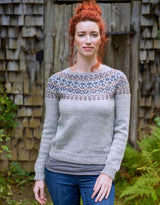 A Berroco Millefiori Light Pattern - Grouse Creek Sweater (PDF)