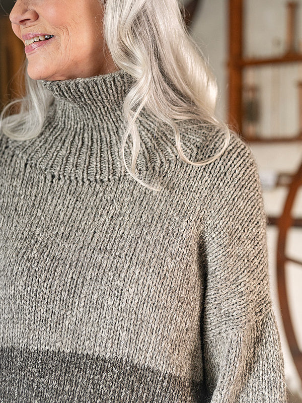 A Berroco Hearthside Pattern - Hannaway Pullover (PDF)