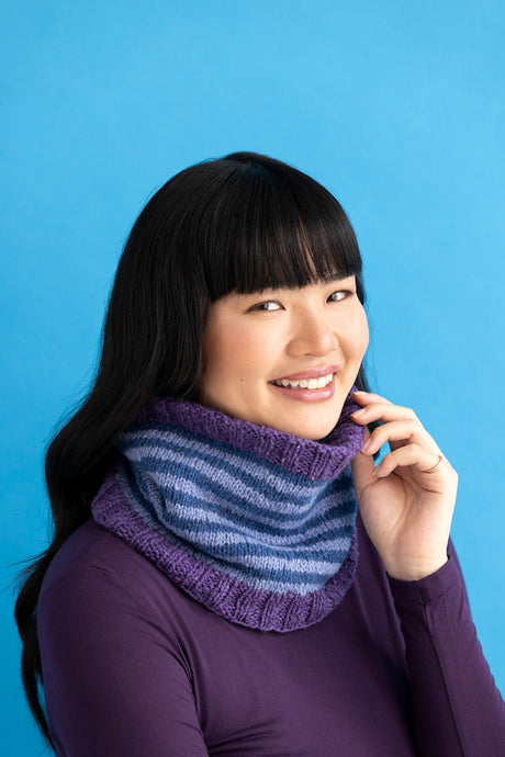 A Queensland Kathmandu DK 100 Pattern - Hanne Cowl - Free with purchases of 3 skeins of DK 100 (Print Pattern)