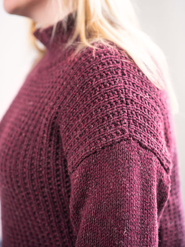 A Berroco Remix Chunky Pattern - Hanneli Pullover (PDF)